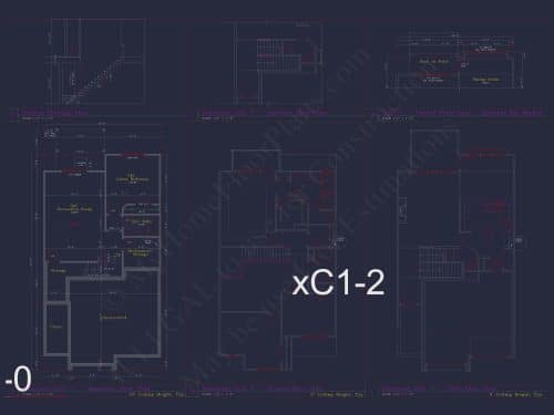 Modern Craftsman Townhome Plan with 3 Bedrooms & Open Layout