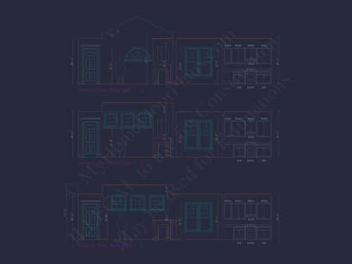 Modern Craftsman Townhome Plan with 3 Bedrooms & Open Layout
