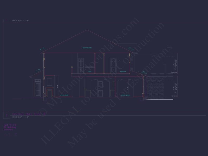 Modern Craftsman Townhome Plan with 3 Bedrooms & Open Layout