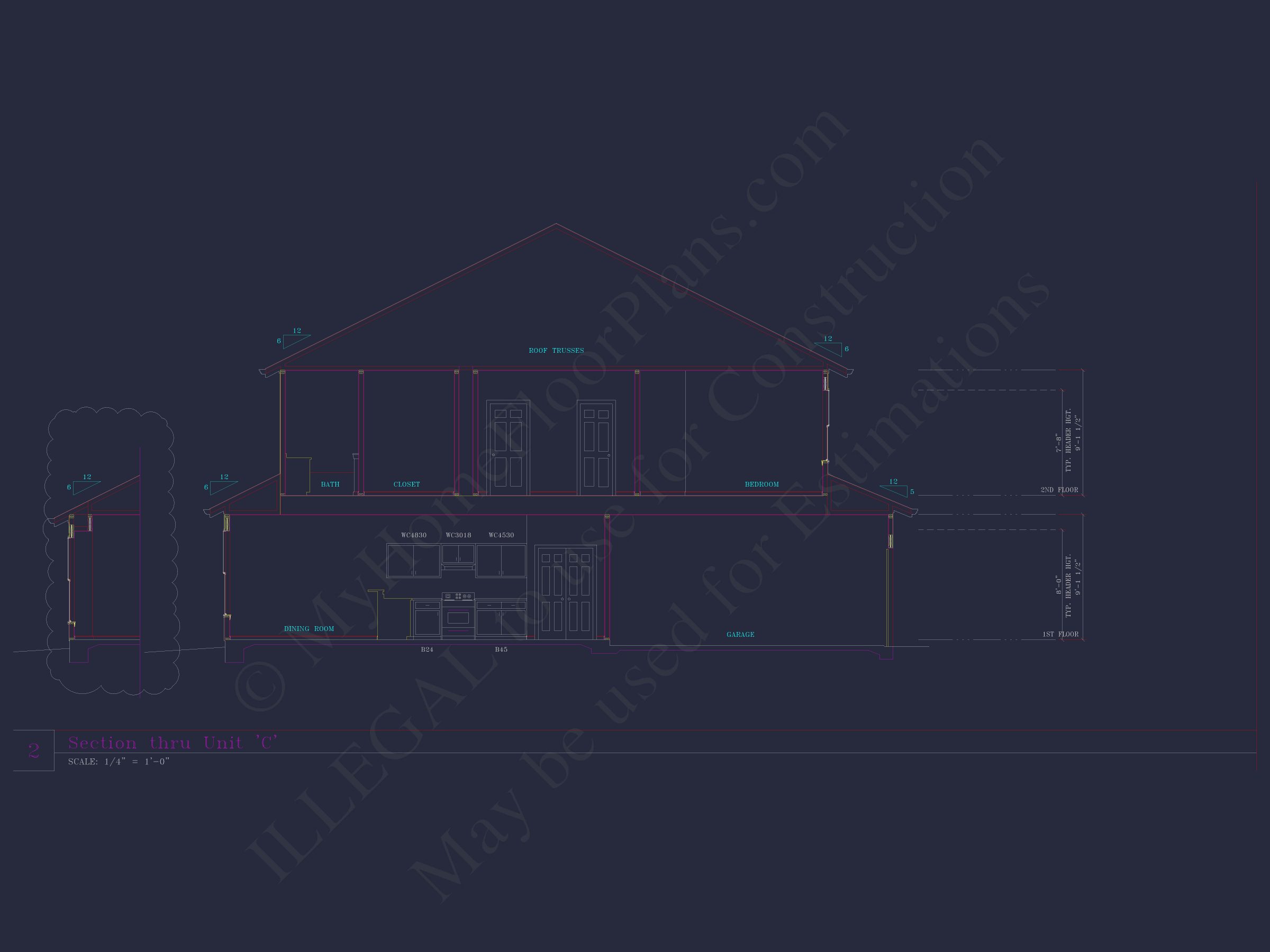 Modern Craftsman Townhome Plan with 3 Bedrooms & Open Layout