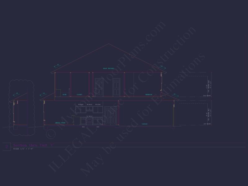 Modern Craftsman Townhome Plan with 3 Bedrooms & Open Layout