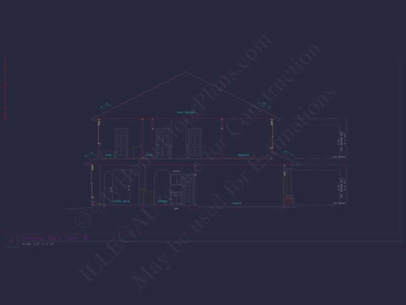 Modern Craftsman Townhome Plan with 3 Bedrooms & Open Layout