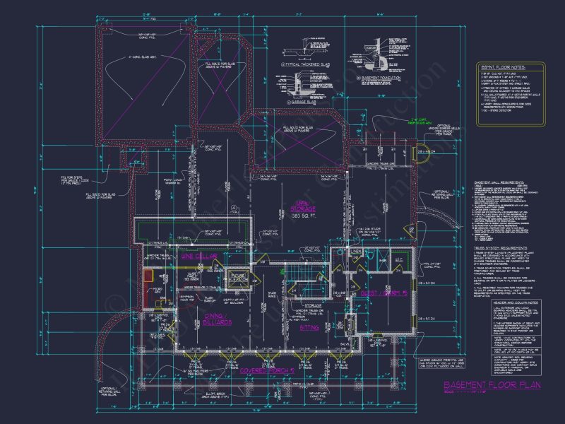 Elegant house Plan - Luxury Floor Plan & CAD Design Blueprint