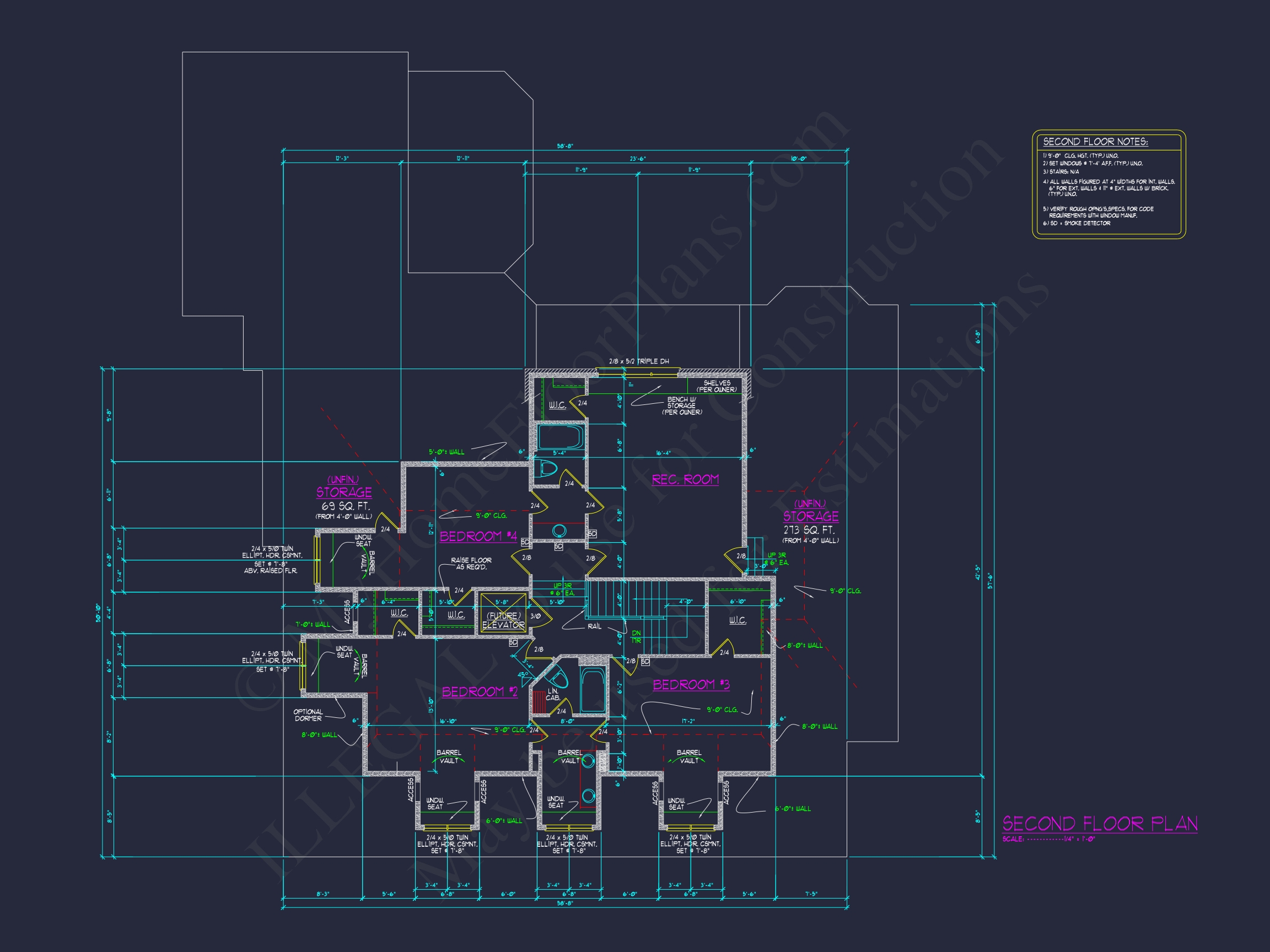Elegant house Plan - Luxury Floor Plan & CAD Design Blueprint