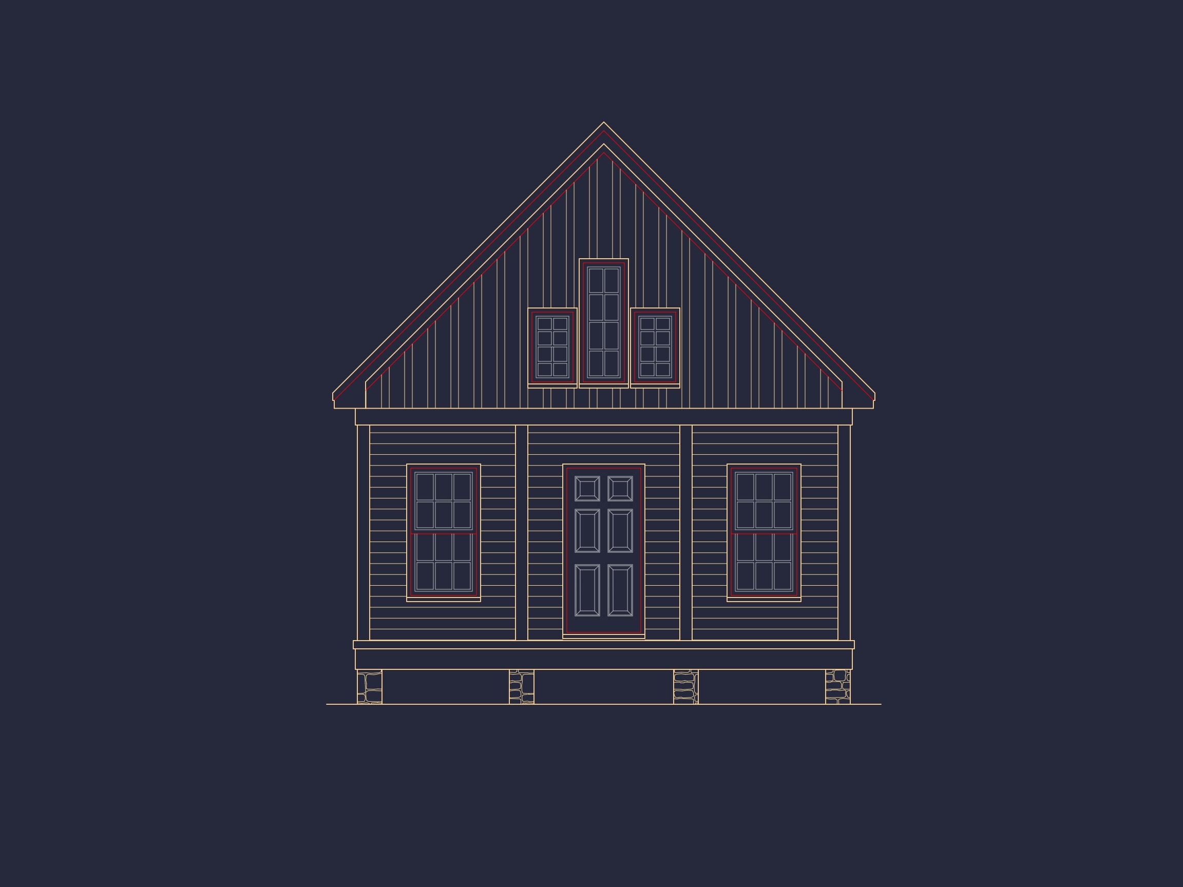 Cozy 1-Bedroom House Plan with Vaulted Ceilings & Open Layout