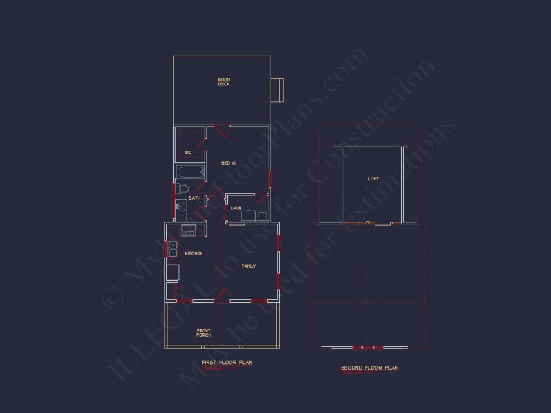 Cozy 1-Bedroom House Plan with Vaulted Ceilings & Open Layout