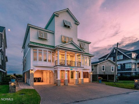 Luxury 3-Story House Plan with Modern Coastal Design & Ocean Views