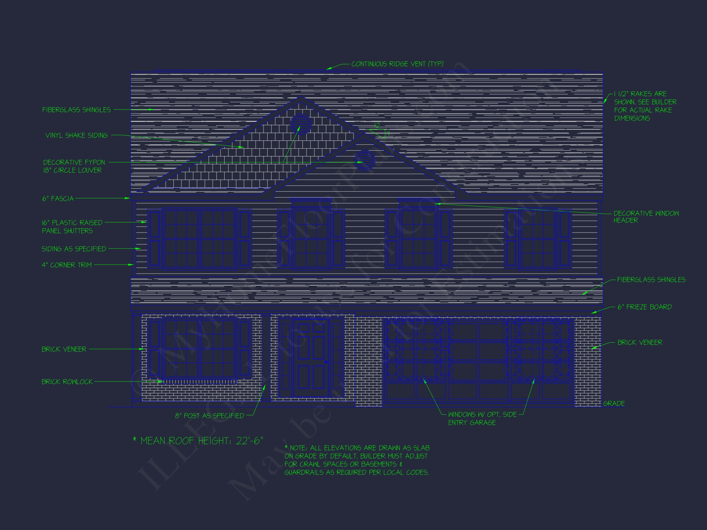 Traditional 2-Story House Plan with CAD Blueprints and Modern Features