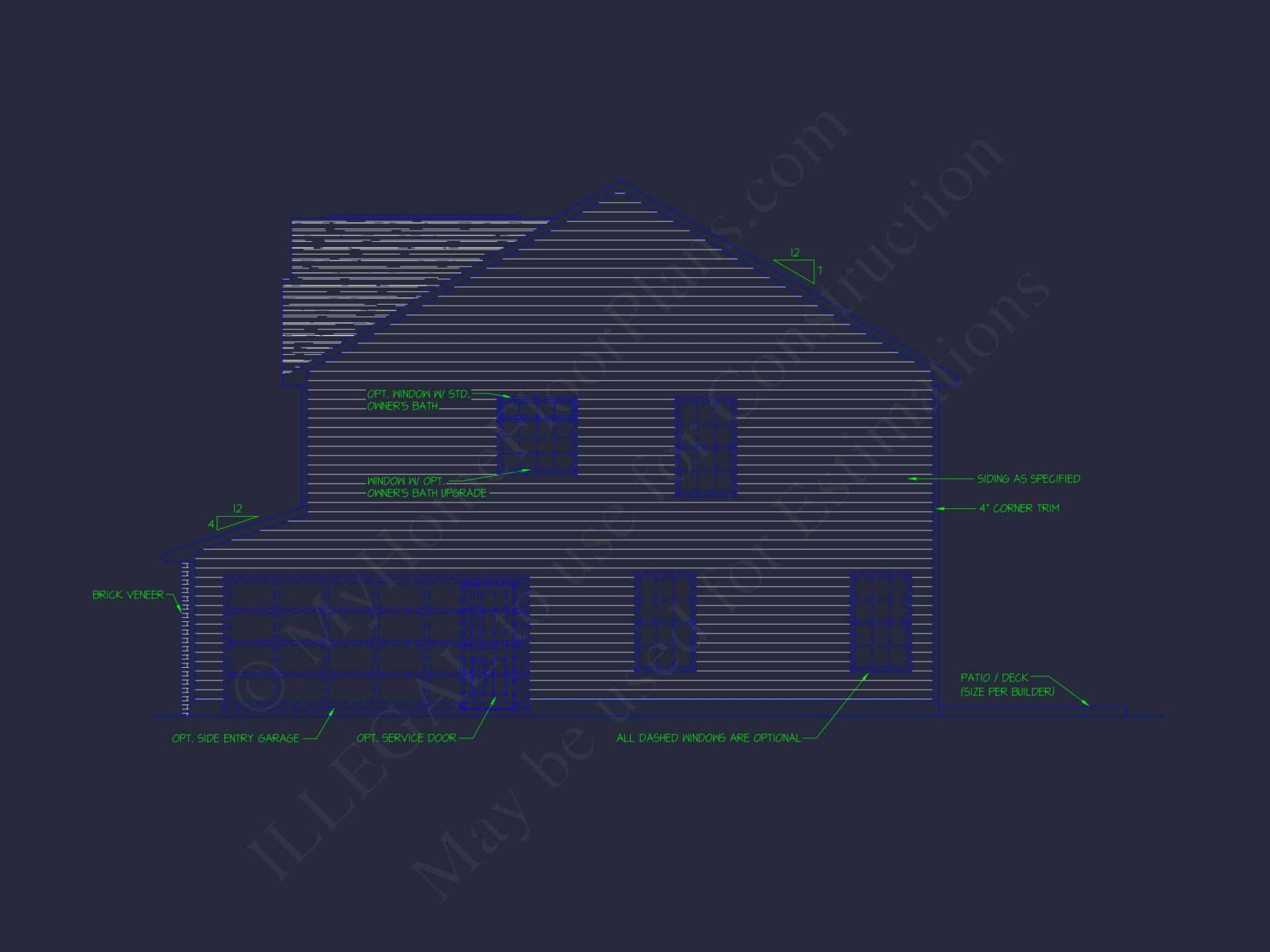 Traditional 2-Story House Plan with CAD Blueprints and Modern Features