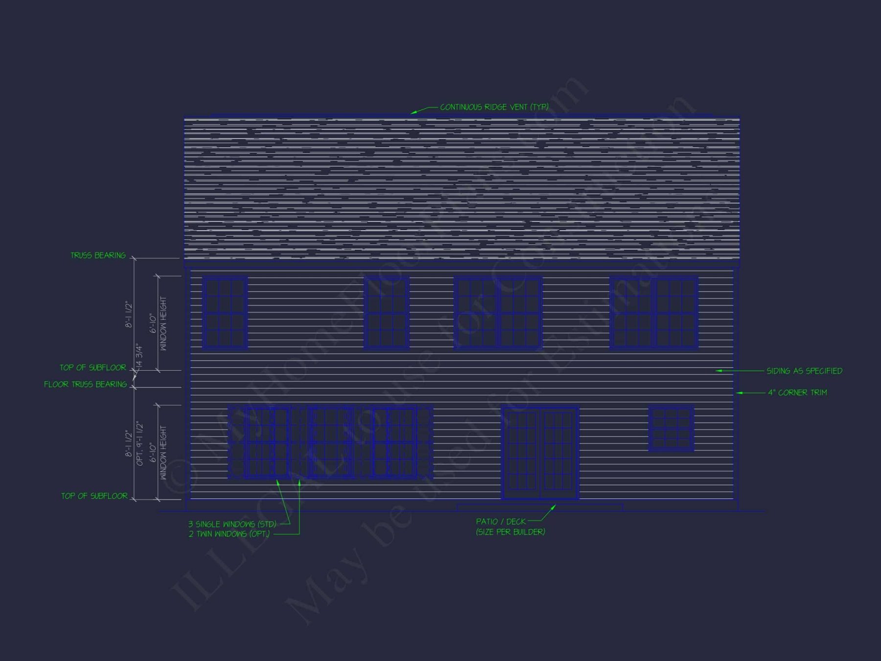 Traditional 2-Story House Plan with CAD Blueprints and Modern Features