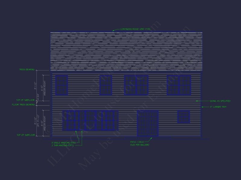 Traditional 2-Story House Plan with CAD Blueprints and Modern Features