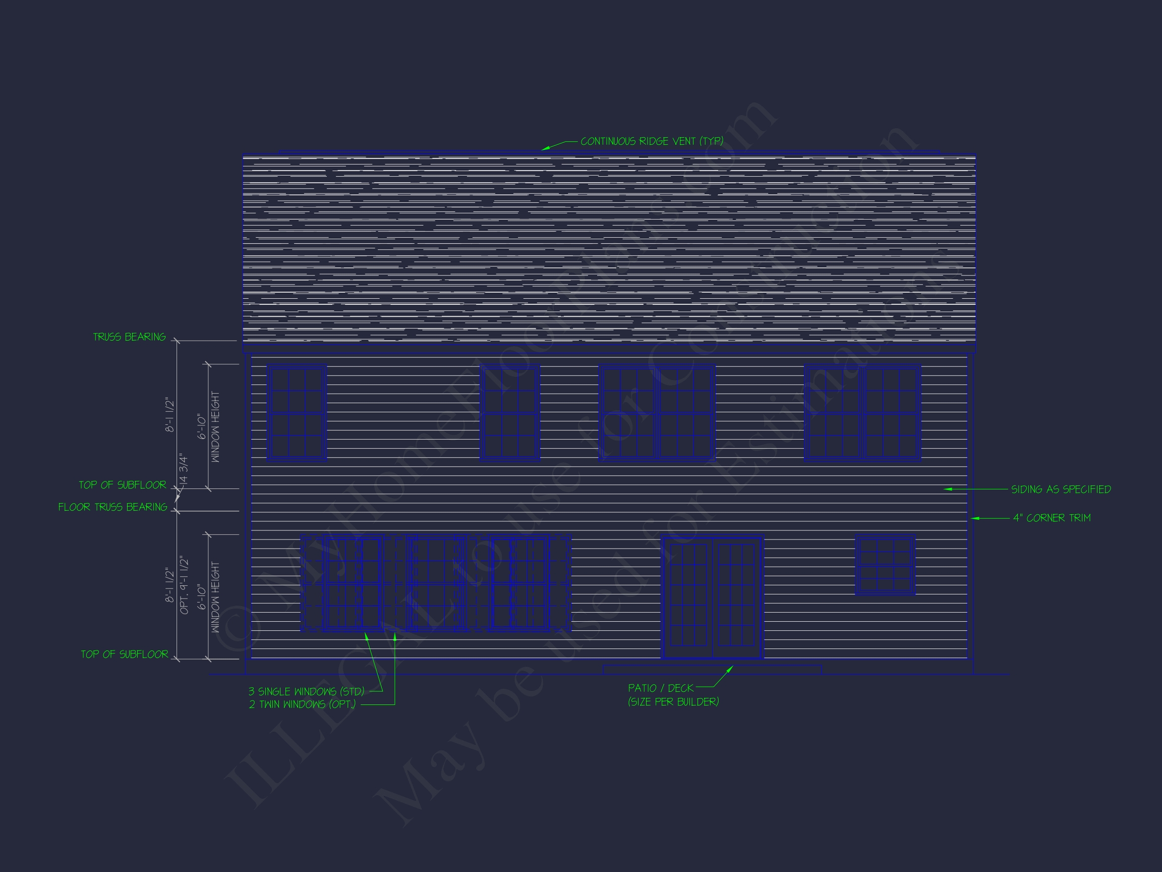 Traditional 2-Story House Plan with CAD Blueprints and Modern Features