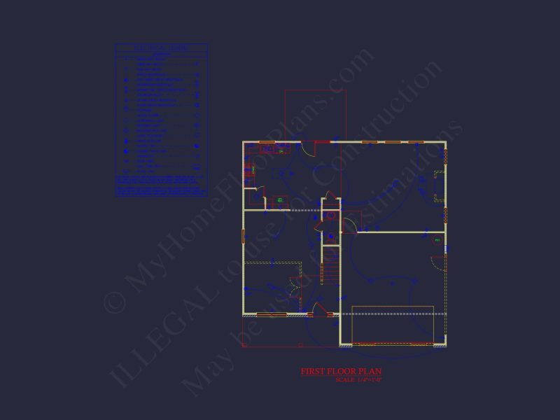 Traditional 2-Story House Plan with CAD Blueprints and Modern Features