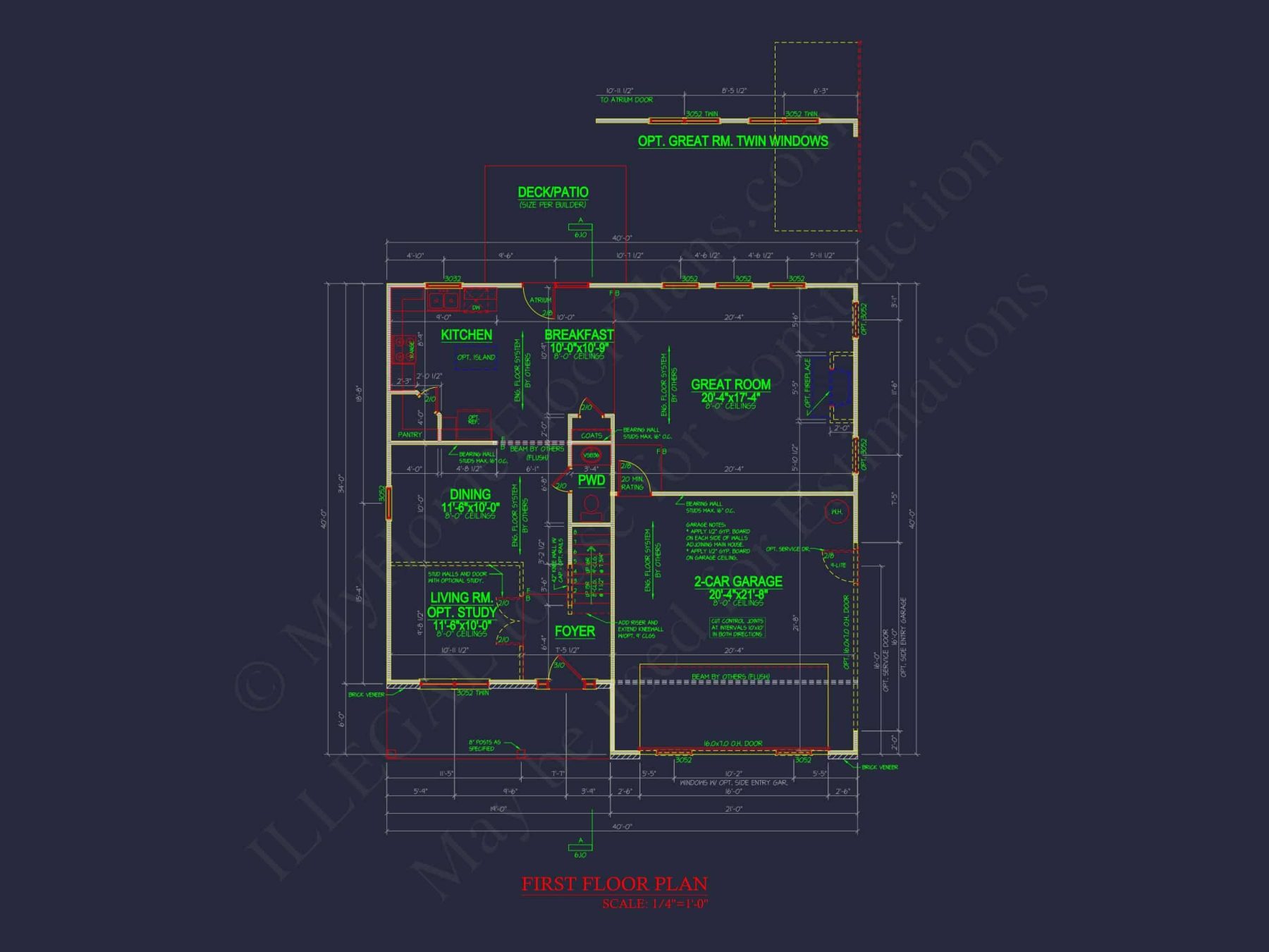 Traditional 2-Story House Plan with CAD Blueprints and Modern Features