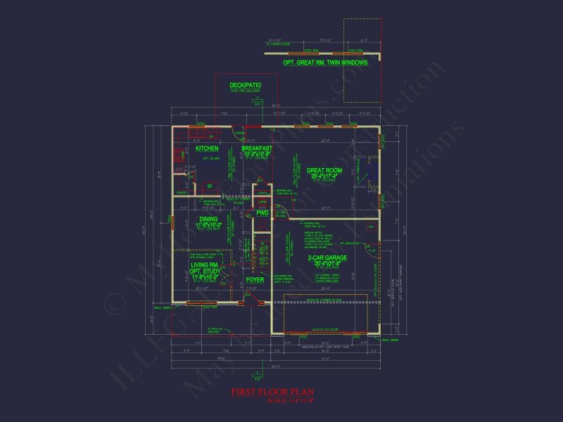 Traditional 2-Story House Plan with CAD Blueprints and Modern Features