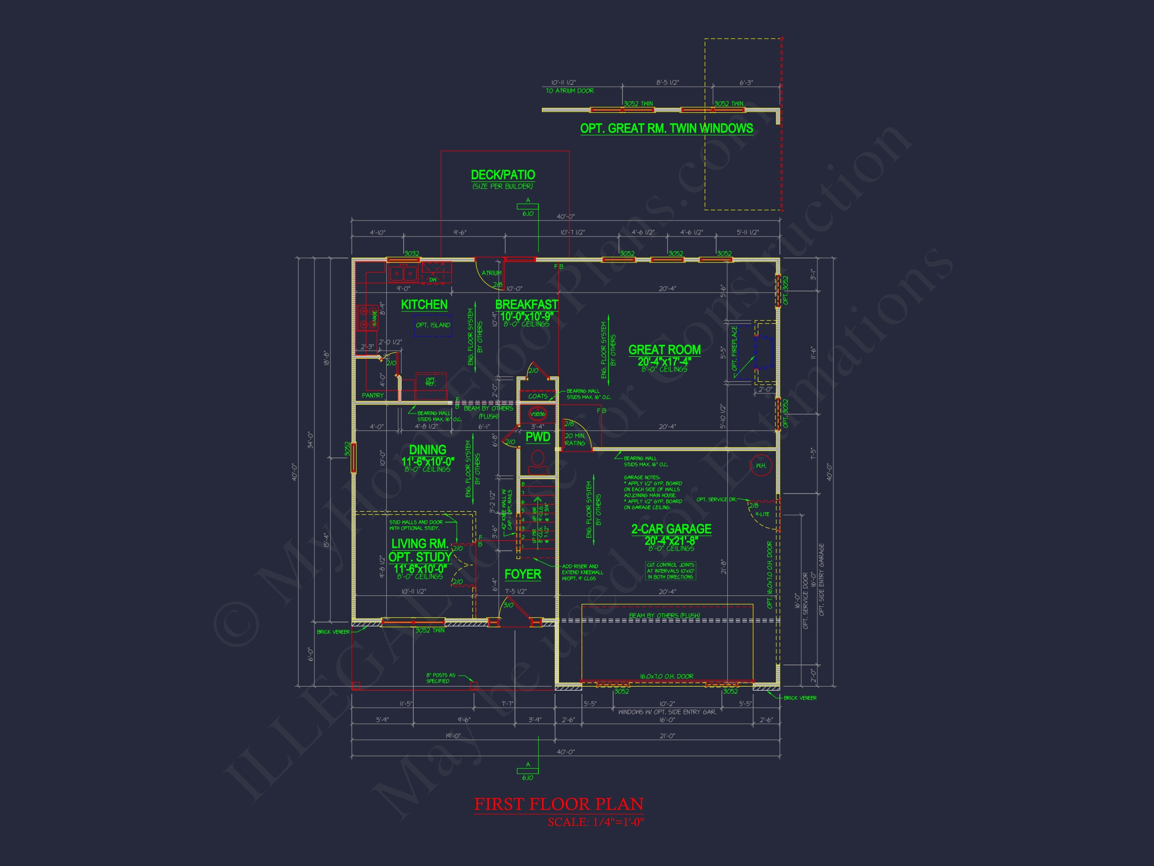 Traditional 2-Story House Plan with CAD Blueprints and Modern Features