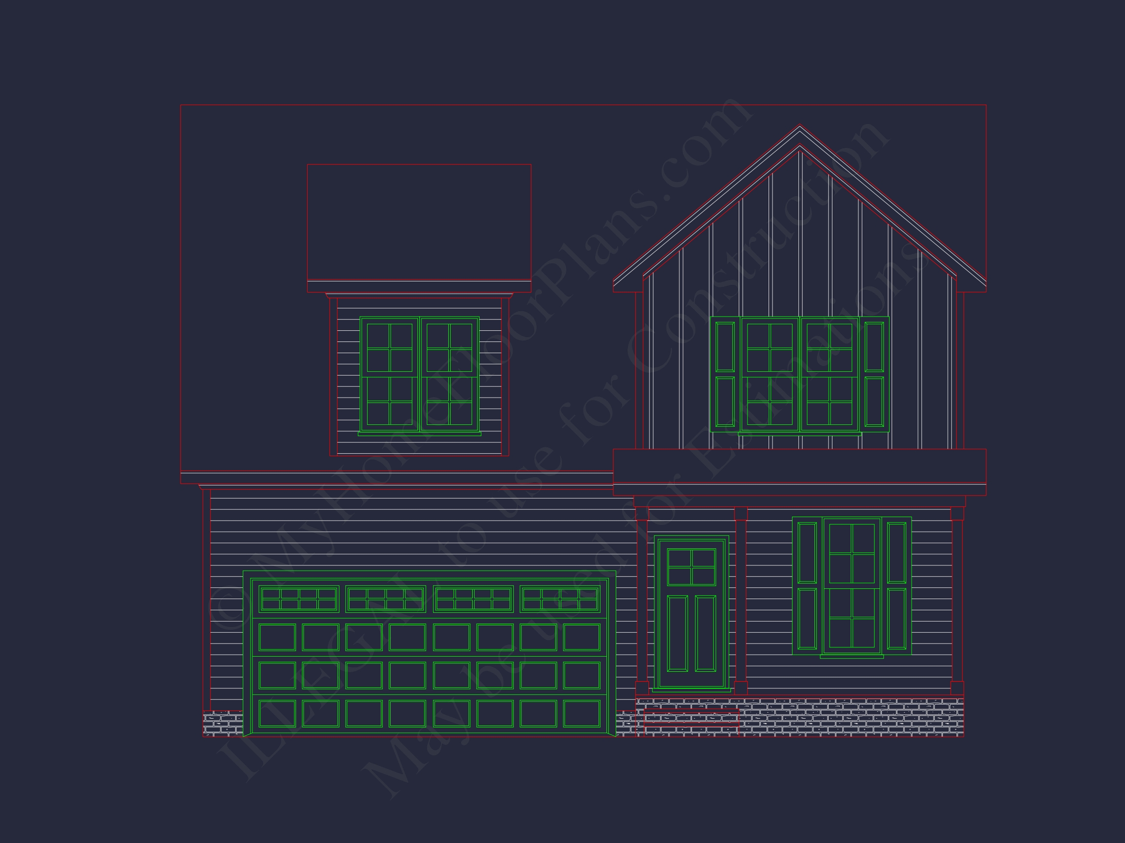 Modern Architecture Floor Plan and Home Blueprint Designs