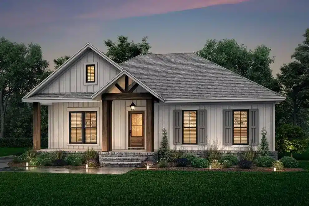 Explore 2 bedroom house plans with detailed floor plans and modern designs. Find your perfect house design and start planning your dream house today.