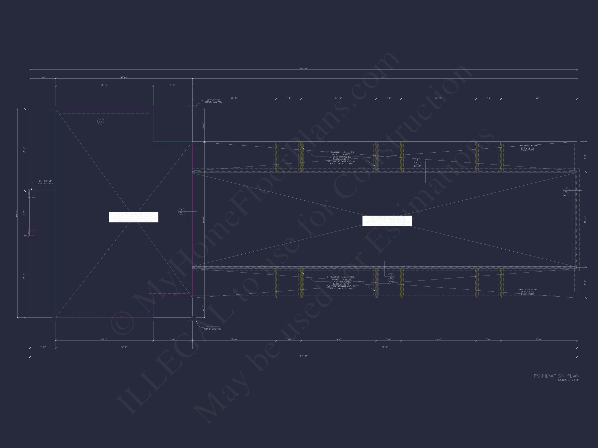 Dog Kennel Floor Plan with 6,148 Sq Ft of Heated Space