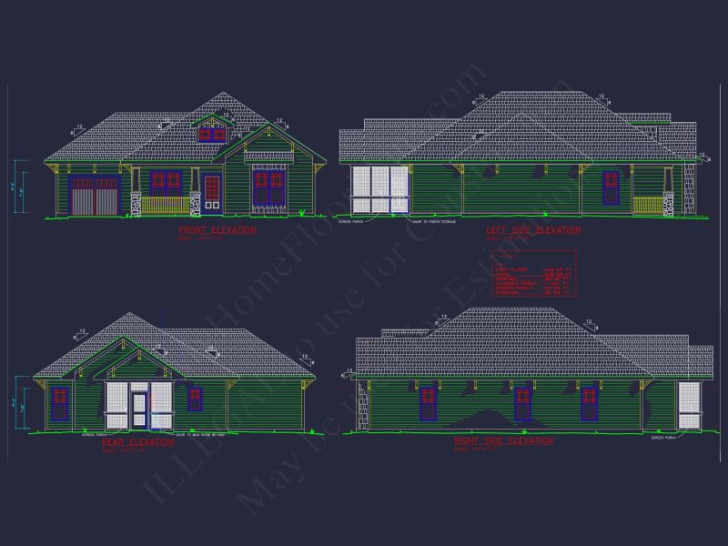 Compact 1-Story Home Plan with Garage and Open Floor Design
