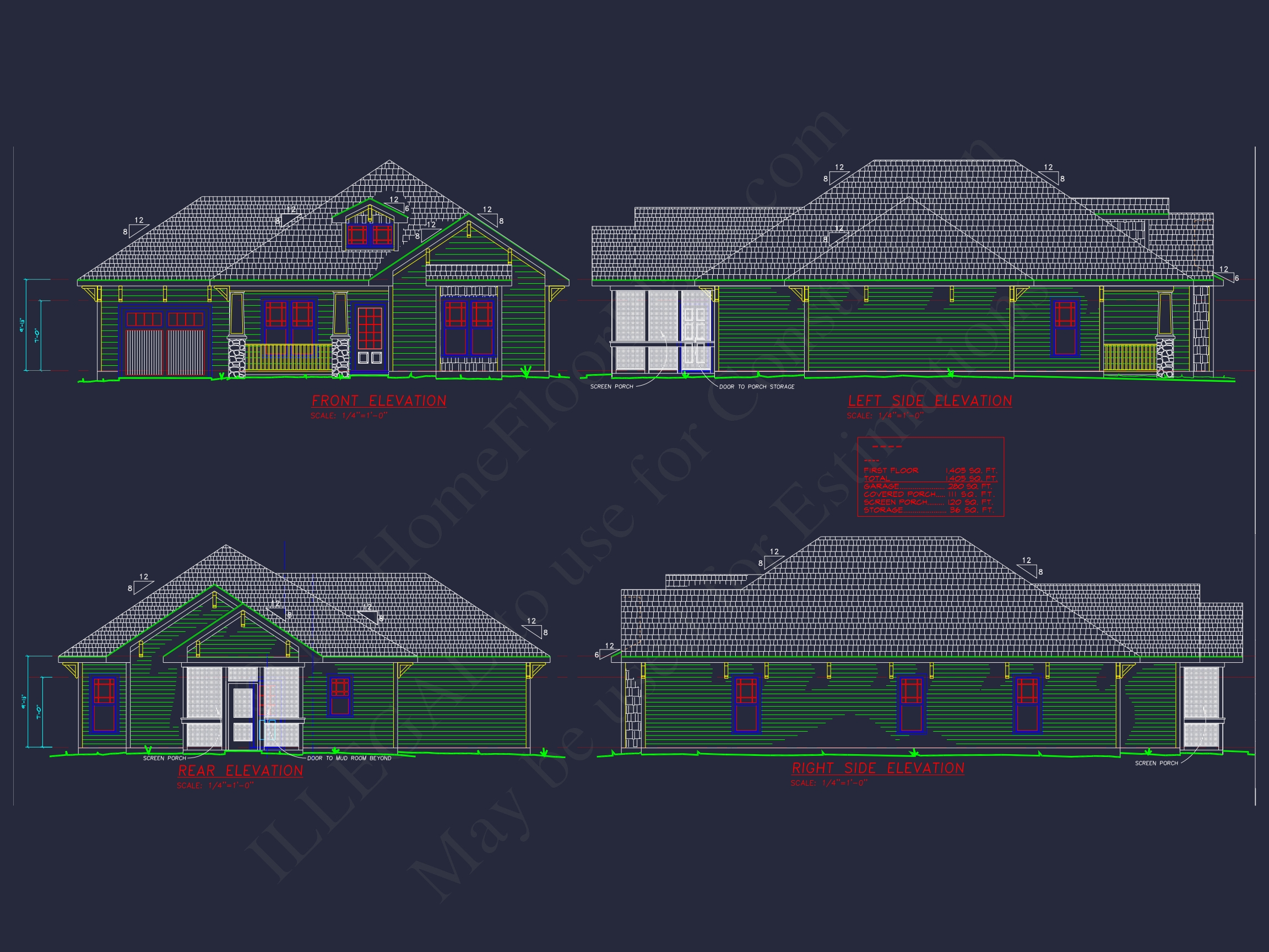 Compact 1-Story Home Plan with Garage and Open Floor Design