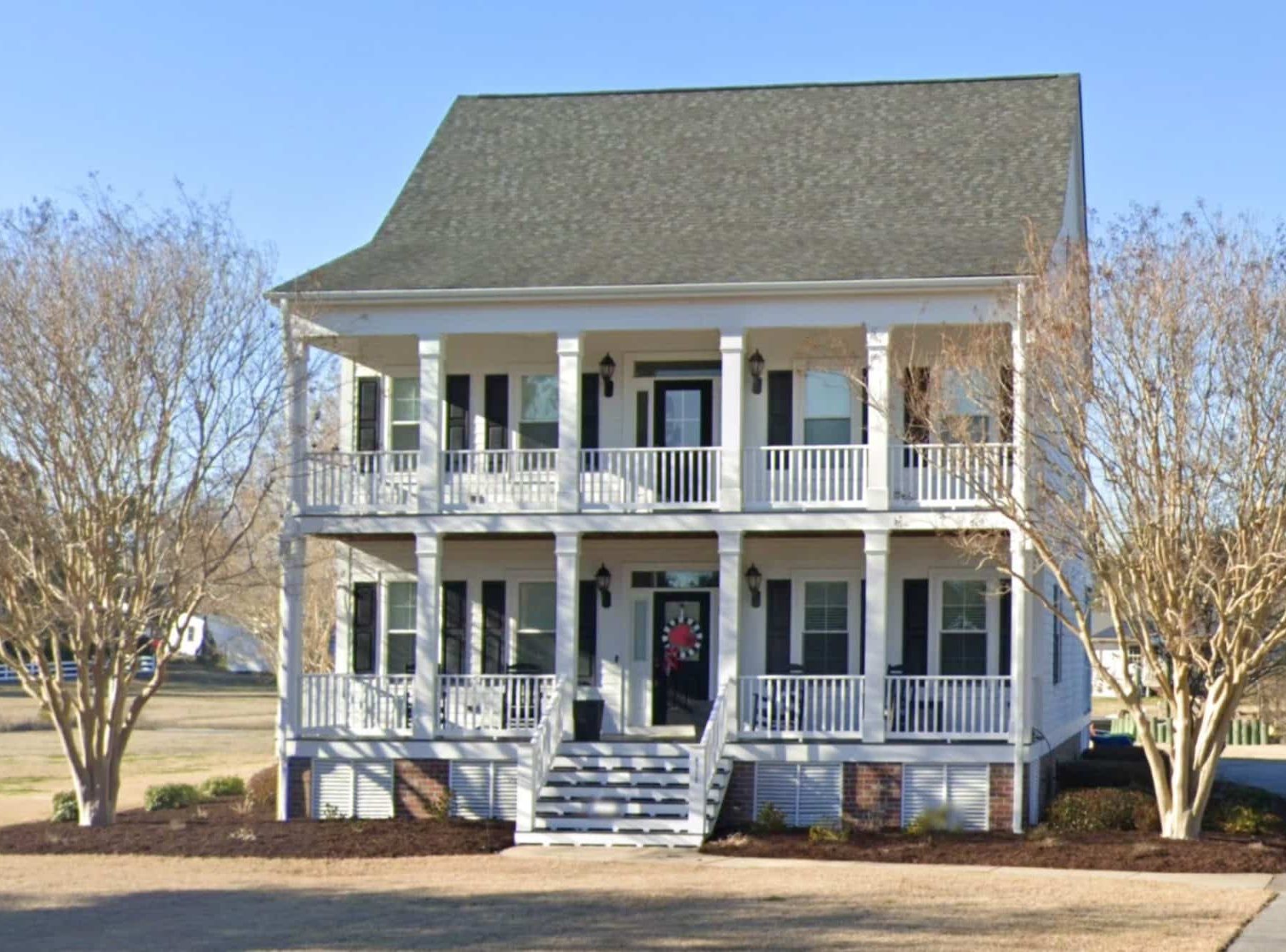 Elegant 2-Story House Plan with Colonial Architecture & CAD Blueprints