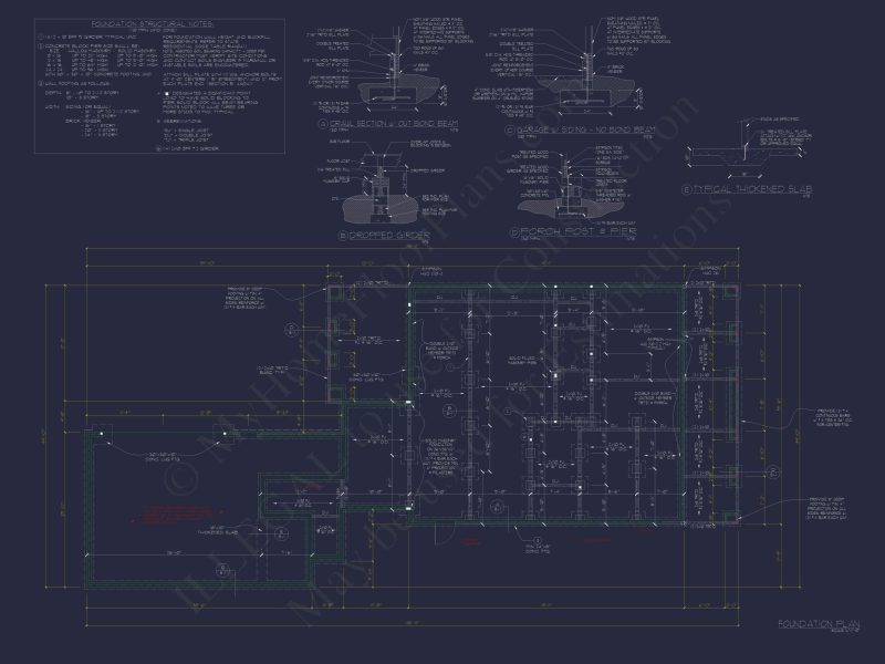 Elegant 2-Story House Plan with Colonial Architecture & CAD Blueprints