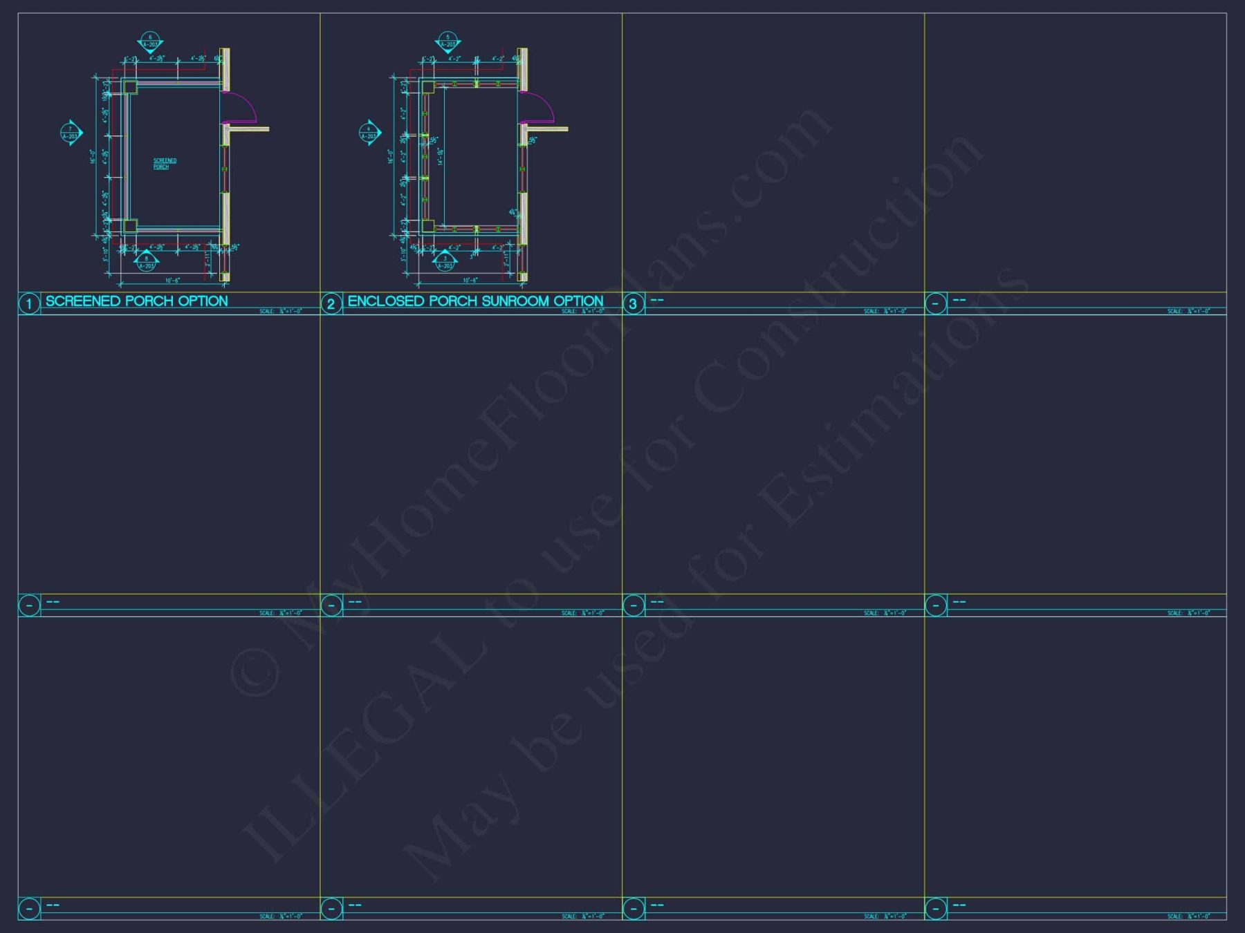 Traditional Duplex Home Plan with CAD Designs & Spacious Floor Layout