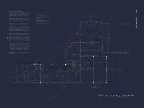Beach Home Plan with 3 Bedrooms, CAD Designs, and Floor Blueprint
