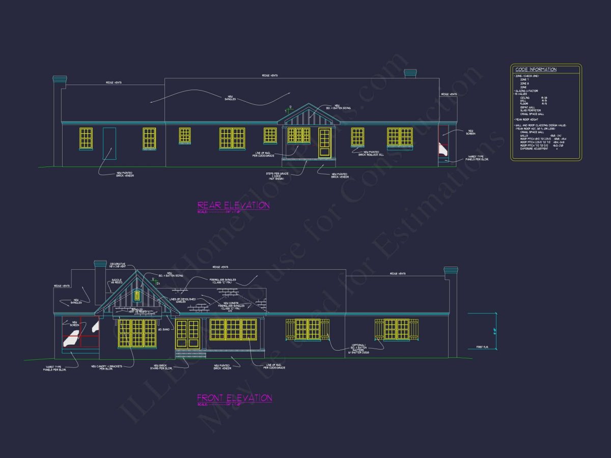 Craftsman House Floor Plan with Spacious Blueprint Design