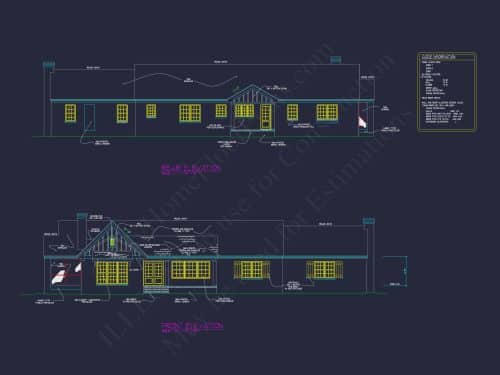 Craftsman House Floor Plan with Spacious Blueprint Design