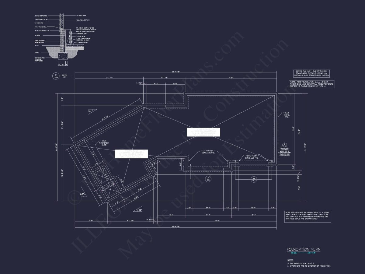 2-Story House Plan with Workshop and CAD Architecture Design