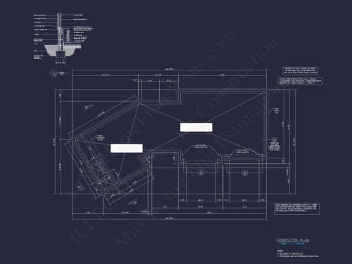 2-Story House Plan with Workshop and CAD Architecture Design