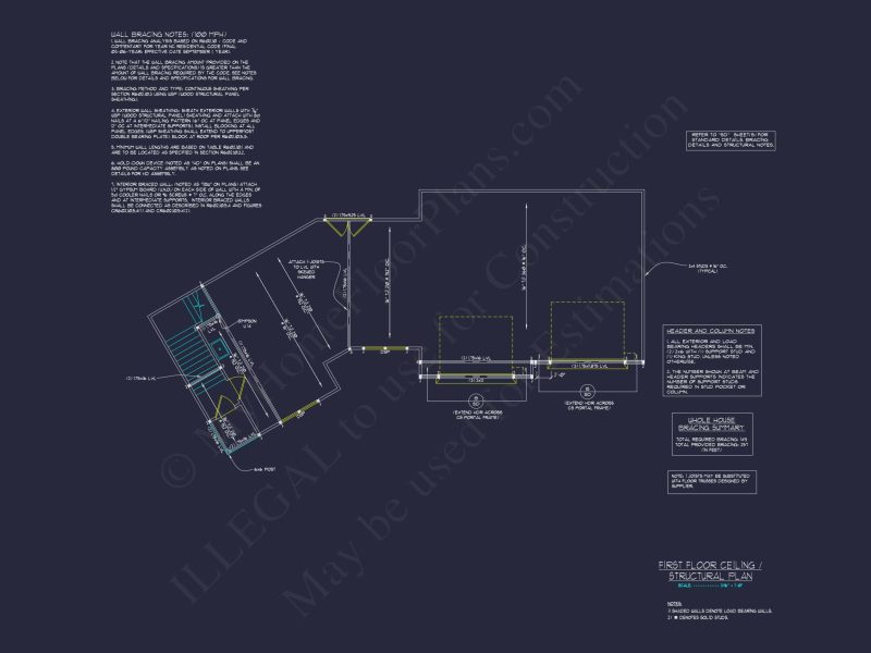 2-Story House Plan with Workshop and CAD Architecture Design