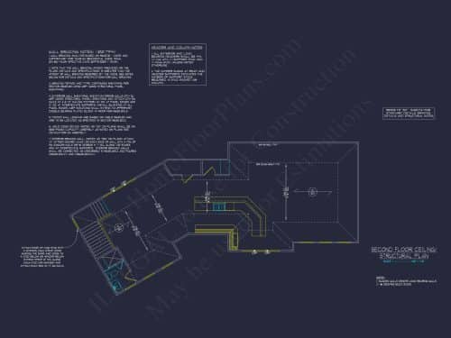 2-Story House Plan with Workshop and CAD Architecture Design