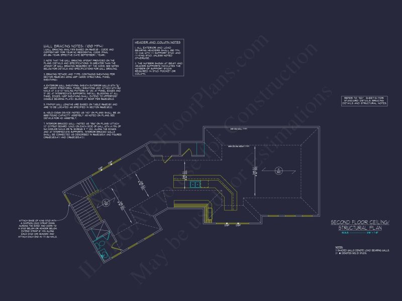 2-Story House Plan with Workshop and CAD Architecture Design