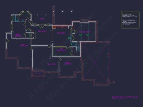 Luxury 2-Story House Plan with Wine Room, Outdoor Kitchen & 3-Car Garage