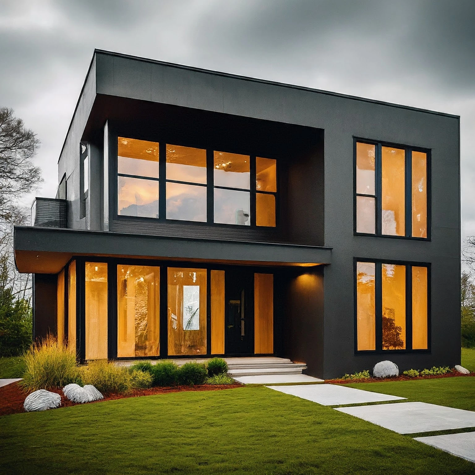 Contemporary Plan Design Exterior