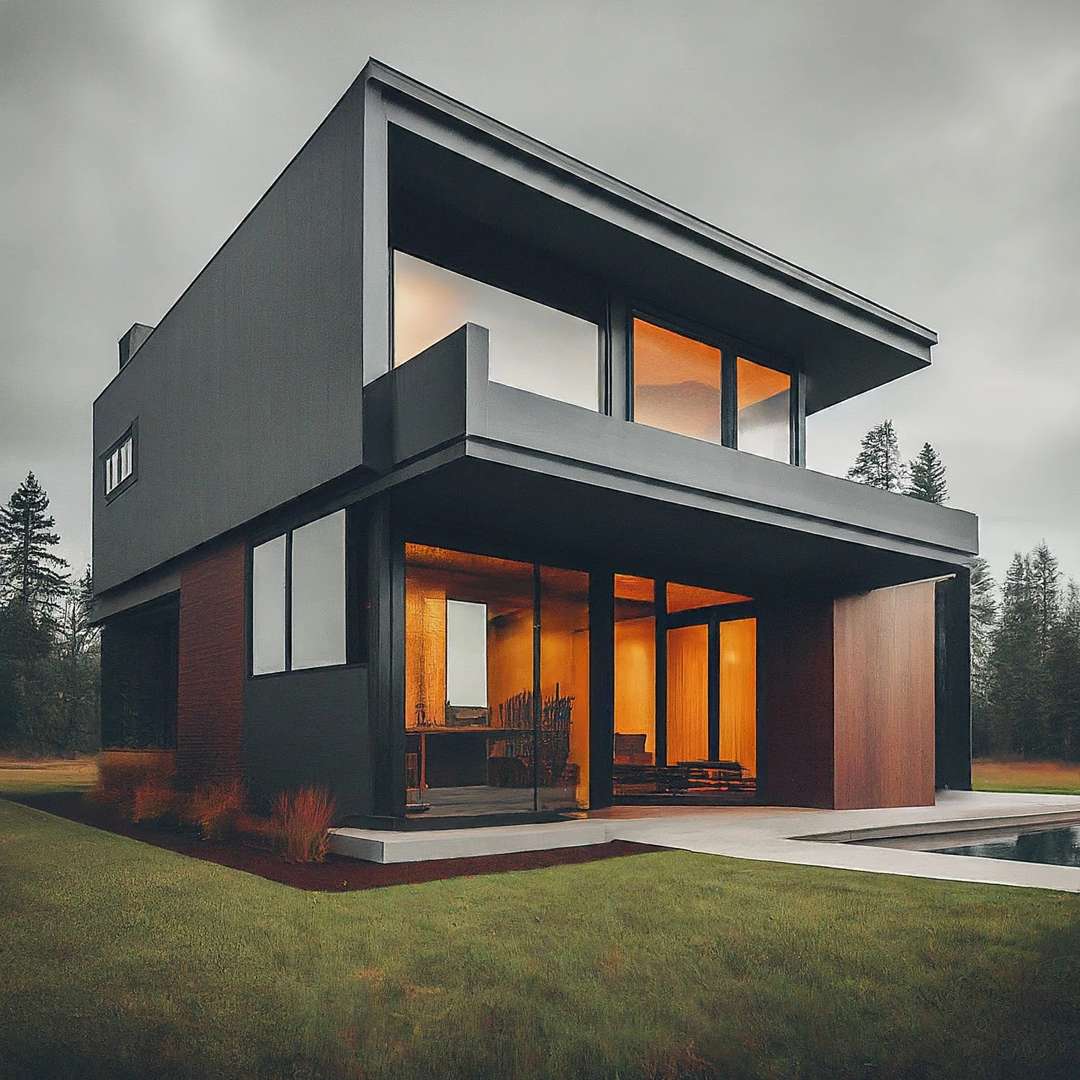 Contemporary Plan Design Exterior 