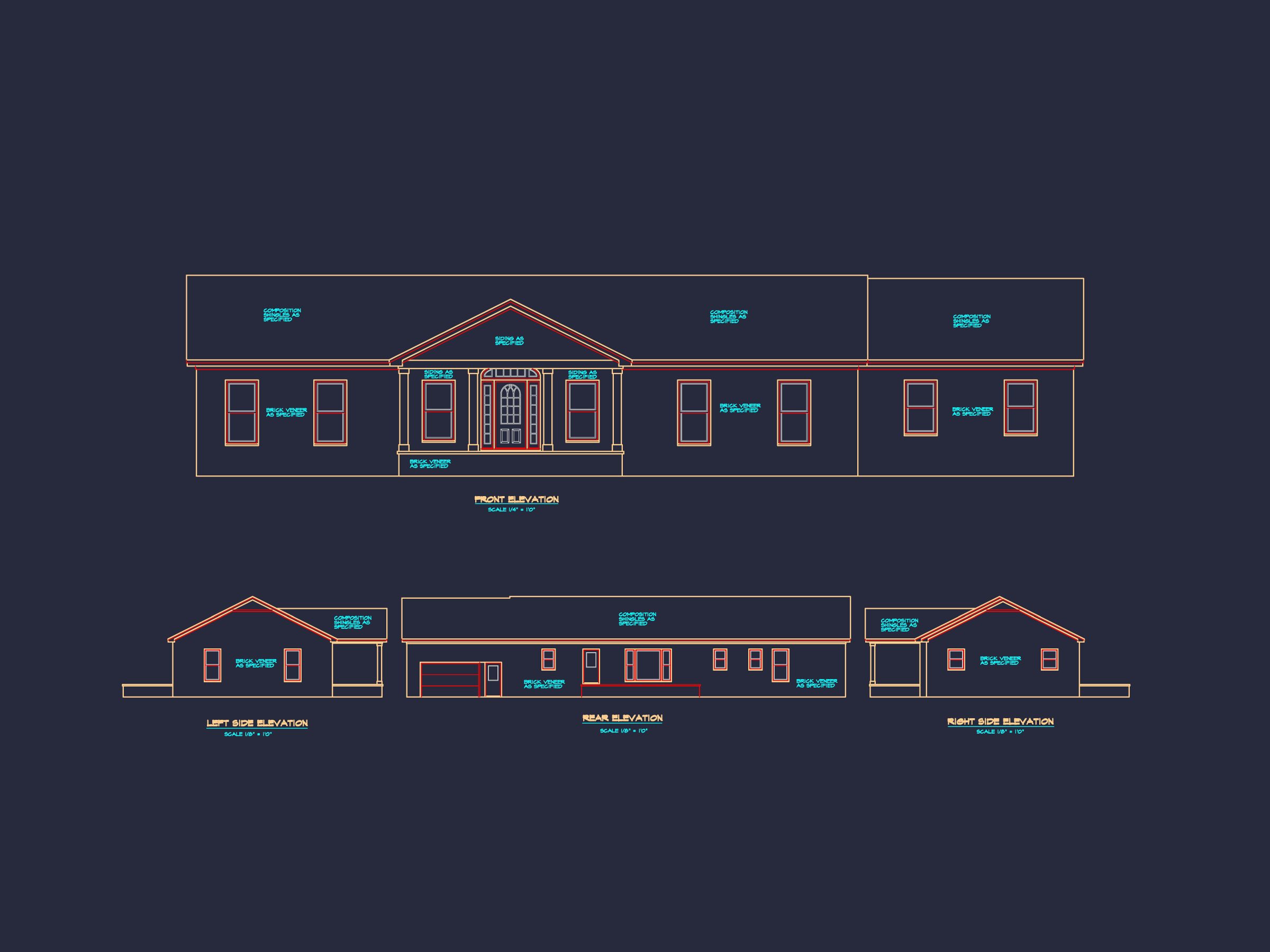 Spacious 2-Story House Plan with Craftsman Architecture