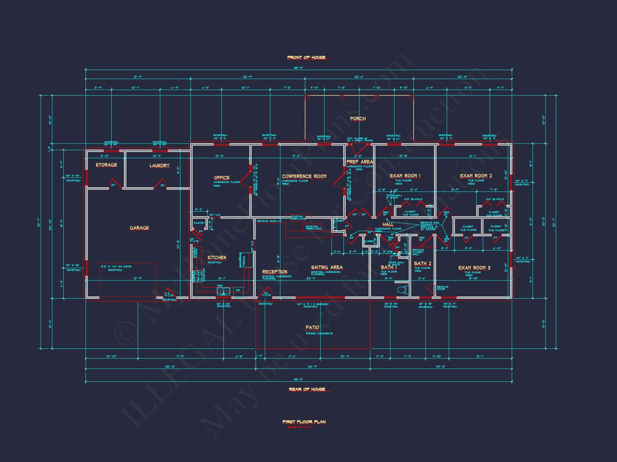 Spacious 2-Story House Plan with Craftsman Architecture