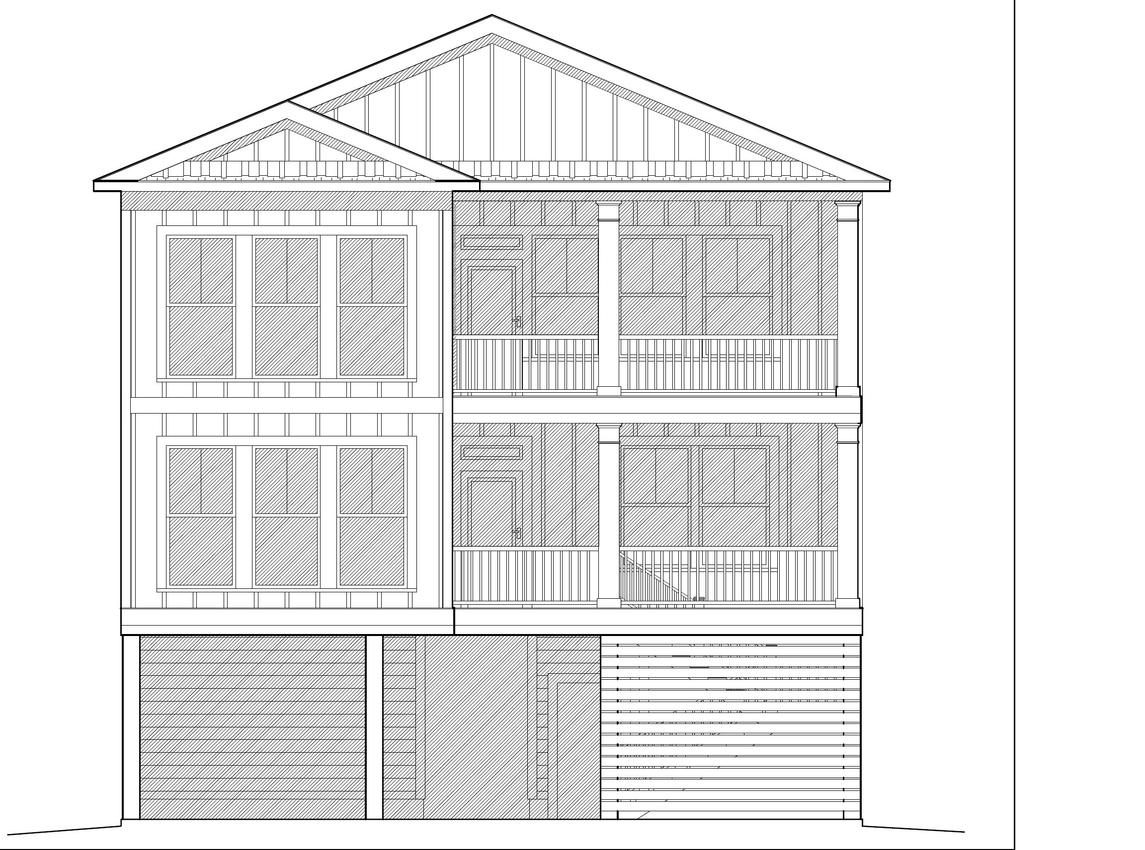 Modern 2-Story Coastal Home Plan with Rear Garage & Balconies