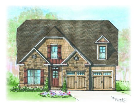 Beautiful One-Story Craftsman House Plan with Vaulted Ceilings & CAD Blueprints