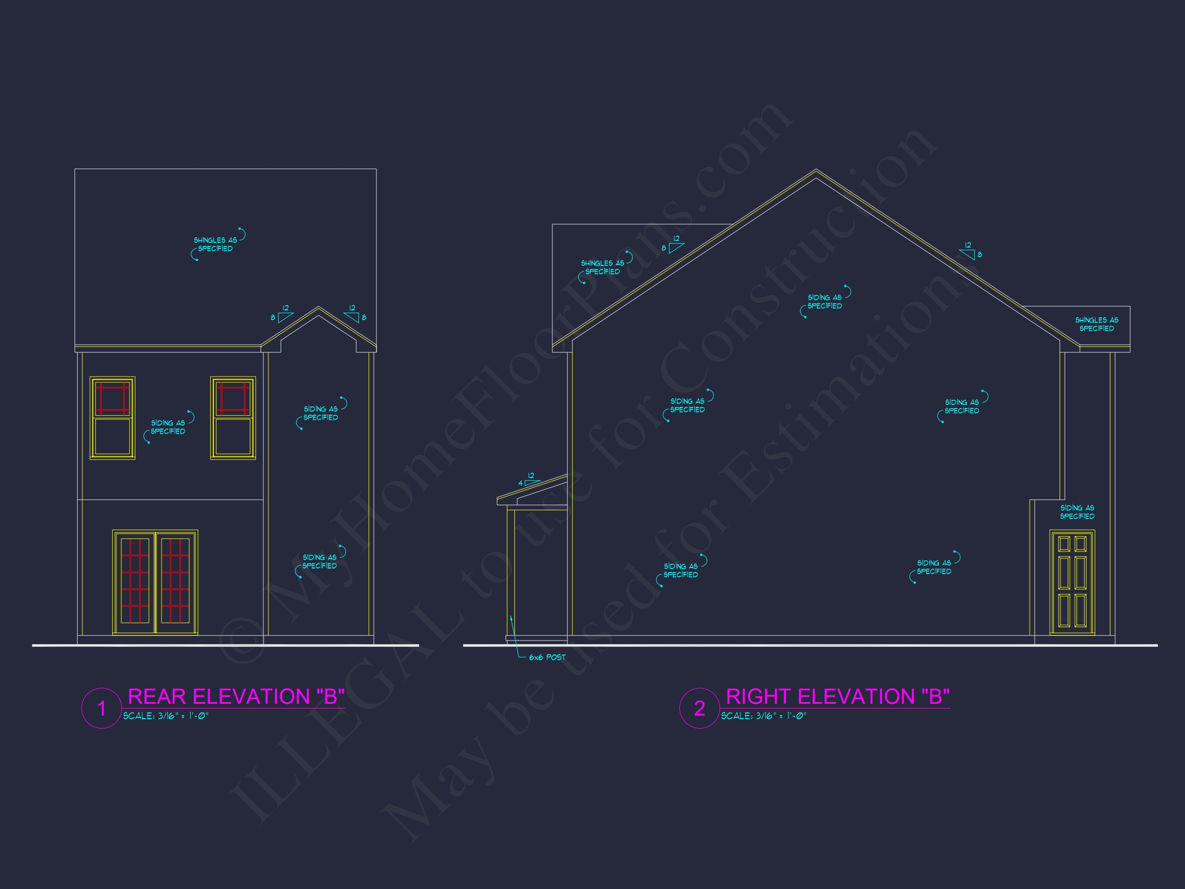 Modern 2-Bedroom Townhome Plan with Open Floor Plan & Fireplace