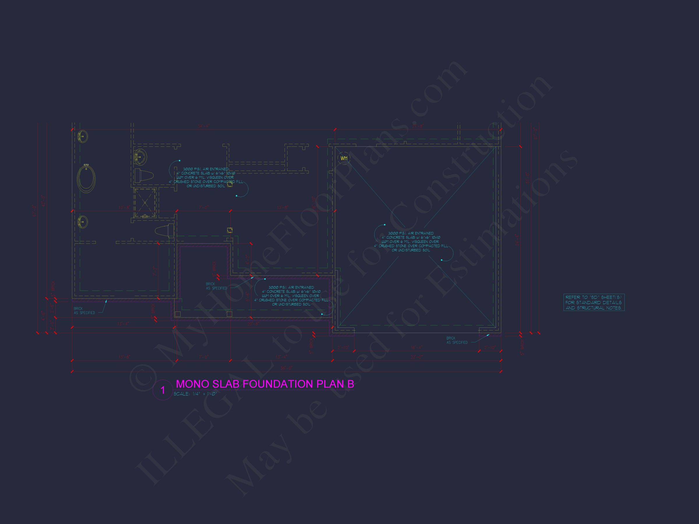 Customizable Floor Plan Blueprint with CAD Architecture & Southern Style