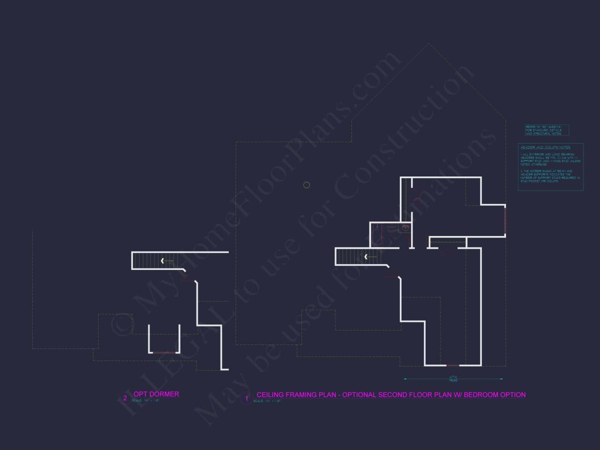 Customizable Floor Plan Blueprint with CAD Architecture & Southern Style