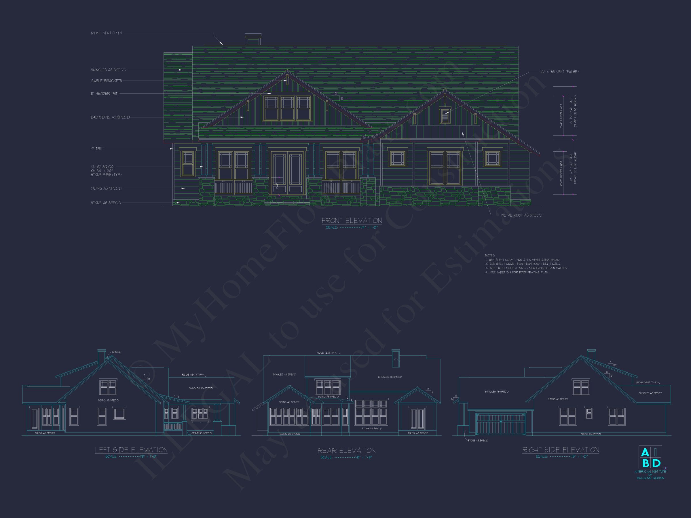 Spacious 1.5-Story Craftsman House Plan with Open Floor Layout