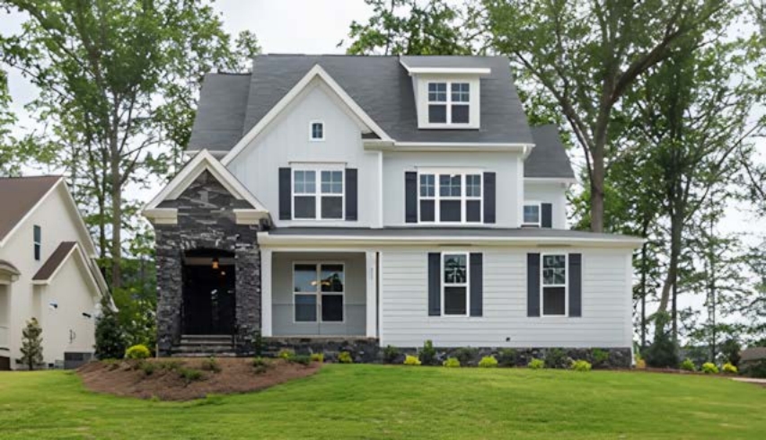 Beautiful Home Plan with Modern Craftsman Design and CAD