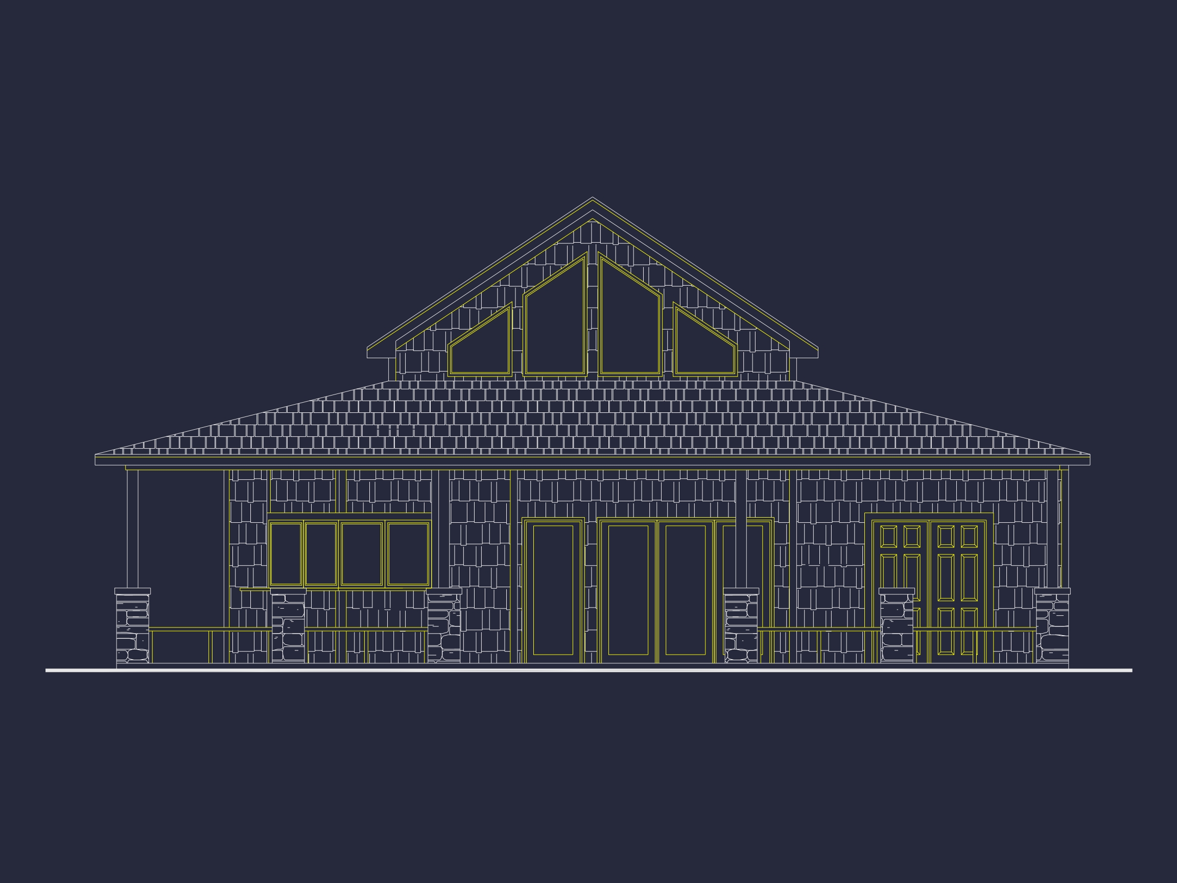 Cabin Pool House Plan - 743 Sq Ft - 1 Bed,1 Bath - CAD,Floor Plans,& Blueprints