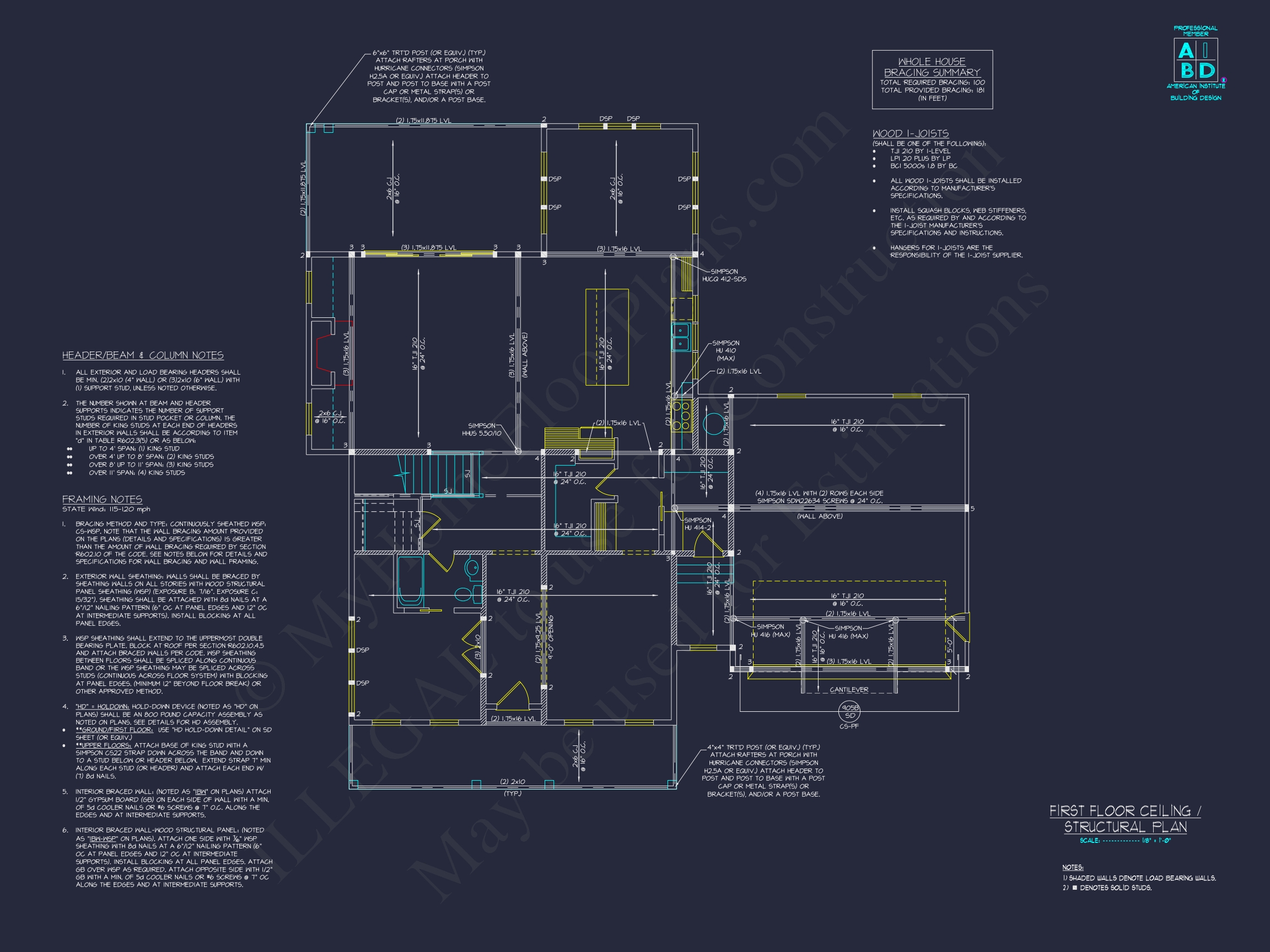 Efficient 2-Story Craftsman Home Plan with Flexible Garage Options